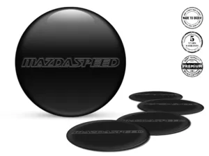 Mazda Speed Radaufkleber Edition Luxus-Silikon-Stil